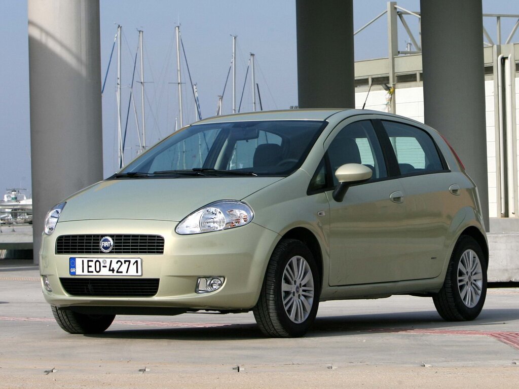 Fiat Grande Punto (199) 3 поколение, хэтчбек 5 дв. (10.2005 - 05.2010)